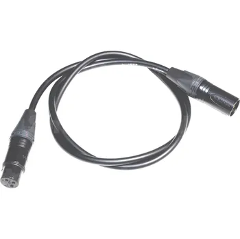 Audio kabel Infinitek L-2T2S mikrofonní 6,0mm, XLR (M) / XLR (F) 5m, BLK