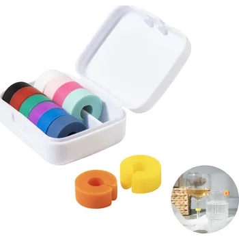 Sklenice sada rozlišovačů na skleničky - AP800803-01