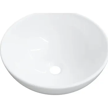 Umyvadlo Umyvadlo na desku asymetrické VidaXL Vida 28 cm bílé