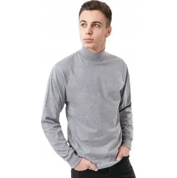 Pánský svetr Pánský tenký rolák, svetr rolák ADAM XXL melír/světlý