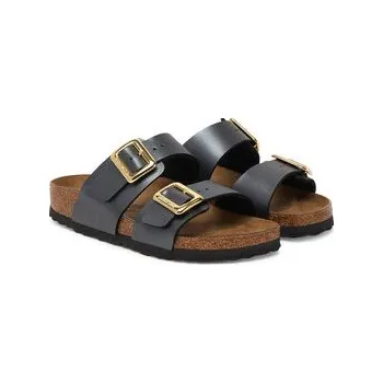 Dámské pantofle Nazouváky Birkenstock Sydney Cushion Buckle 1031689 Černá 35