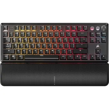 Klávesnice Drátová magneticko-mechanická klávesnice Corsair K70 Pro TKL Černá