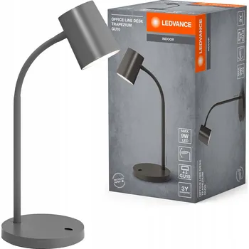 Lampička Stolní lampa Kancelářská s objímkou GU10 Šedá USB-C Office Line Ledvance