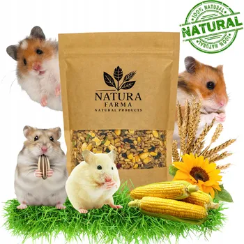 Krmivo pro hlodavce NATURA FARMA krmivo směs 0,5 kg
