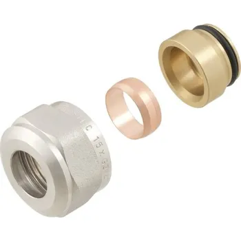 Ventil Adaptér 15 x 3/4" pro připojení měděných trubek na ventil s eurokonusem, (PTS3415)