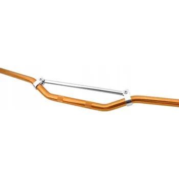 Tuning Volant hrazda 22 mm zlatá 810 mm cross enduro QUAD ATV 50 110 200