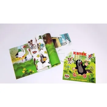 omalovánky Obrázkové album - Krtek (2) hraj si se samolepkami [A]