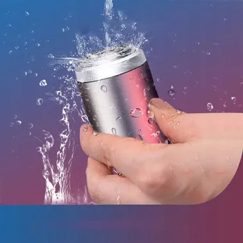 Holicí strojek MINI HOLICÍ STROJEK ELEKTRICKÝ HOLICÍ STROJEK S NABÍJENÍM TYPU C, ŠEDÝ