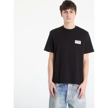Pánská móda Tričko Calvin Klein Jeans Ss 20S Easy Collegiate Tee Black S