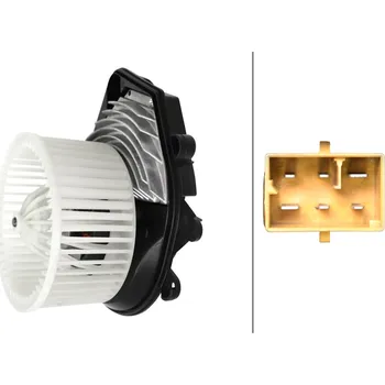 Ventilátor topení a klimatizace vnitřní ventilátor HELLA 8EW 366 400-081