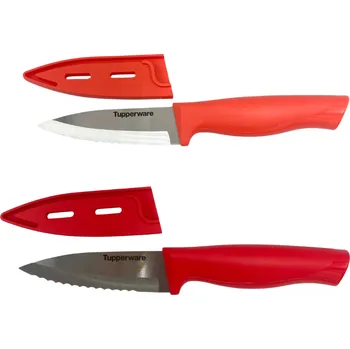 Nože T-Trend Tupperware | Red Dot design | Japonská ocel | Dokuch.cz Velikost: Nůž na rajčata (Oranžový)