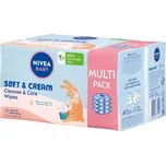 Nivea Baby Soft & Cream čisticí ubrousky