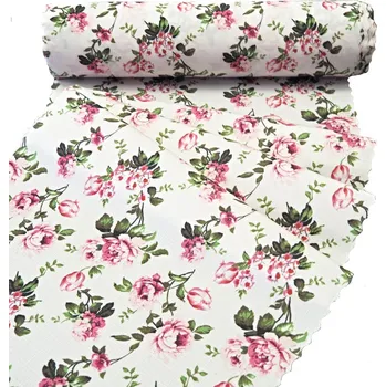 ubrus Ubrusová šála v metráži Viola - růžová 38 pouze střih