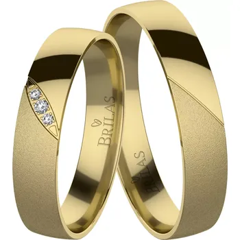 Prsten Leticie Gold - snubní prsteny ze žlutého zlata