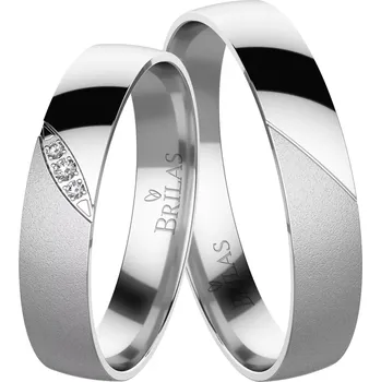 Prsten Leticie White - snubní prsteny z bílého zlata