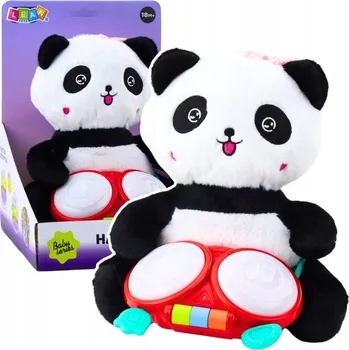 plyšák Plyšová Panda S Bubínky Plyšák Světla Zvuky