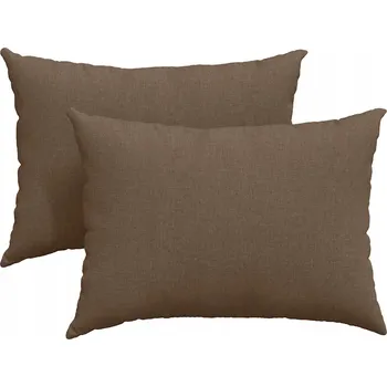 Polštář Pohovkové polštáře 2 pcs Hnědá 70 x 50 cm textil