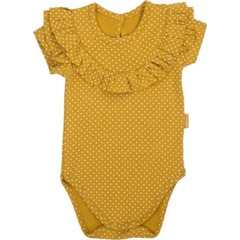 Kojenecké bavlněné body s krátkým rukávem Nicol Michelle 74 (6-9m)