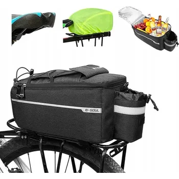 brašna na kolo TERMOTAŠKA CYKLISTICKÁ BRAŠNA NA NOSIČ TAŠKA NA KOLO 10L + POPRUH