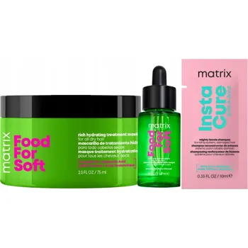 Vlasová regenerace Matrix Food For Soft Hydratační maska s avokádovým olejem pro suché vlasy