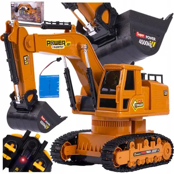 autíčko Dálkově ovládaný bagr S Ovladačem Stavební stroj Auto Stator Z755