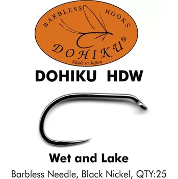 Rybářský háček Muškařské háčky Dohiku HDW SL vel. 12