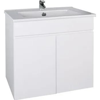 Koupelnový nábytek BPS-koupelny Koupelnová skříňka s keramickým umyvadlem Slim W 60