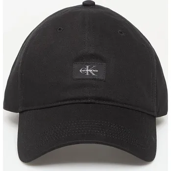 Kšiltovka Kšiltovka Calvin Klein Monologo Woven Patch Bb Cap Black Universal