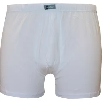 Pánské spodní prádlo Boxerky s bambusem Andrie PS 5133 - bílá velikost M-46/48