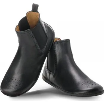 Dámská zdravotní obuv ZAQQ EQUITY Brogue black / cognac 37-48 NAPPA/NAPPA Dvouvrstvá hlazená kůže Černá 37