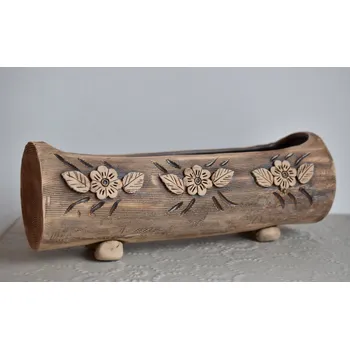 Truhlík Bureš truhlík keramický 34 cm KVĚTINKY