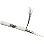 DATACOM Koaxiální kabel RG-6 (6,5mm/1,0mm) 75 Ohm 100m bílý