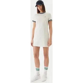 Dámské šaty Calvin Klein Jeans Každodenní šaty LV047F248G Bílá Relaxed Fit L