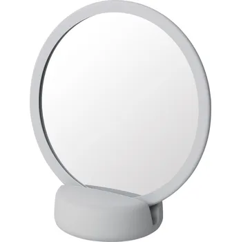 Kosmetické zrcadlo stolní SONO světle šedé Blomus