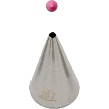 Přisada na vaření a pečení Cukrářská zdobicí špička kulatá S/P3 - Decora | Cukrářské potřeby