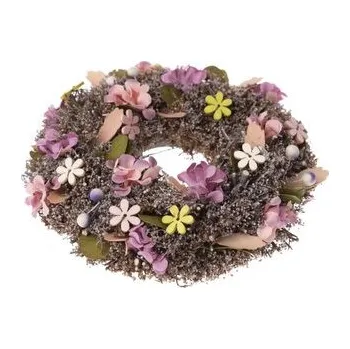 Party dekorace Závěsný věnec s umělými květinami, 4/108