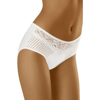 Dámské spodní prádlo Kalhotky Wolbar Eco-Za - bavlna Bílá M(38)