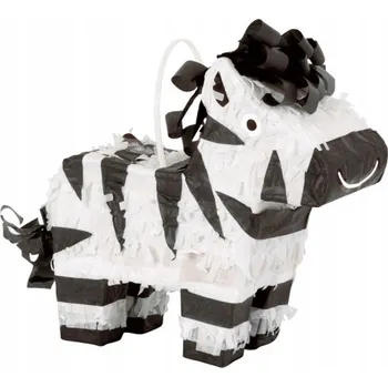 Obraz Piniata Mini Zebra Narozeniny 1 ks Pinata