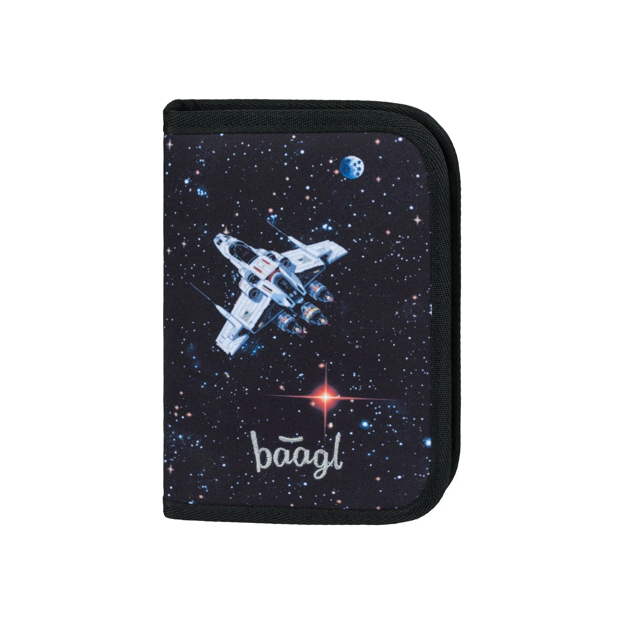 Fotografie 10 - Set školních potřeb BAAGL Zippy Plus 5dílný set se zástěrou Pixel Space II