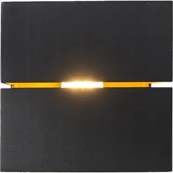 Nástěnné svítidlo Nástěnné svítidlo QAZQA černé G9 40 W