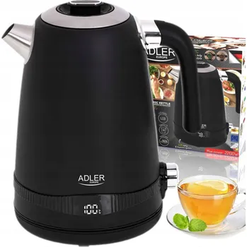 Rychlovarná konvice Rychlovarná konvice ADLER AD1295b 2200 W 1,7 l černá