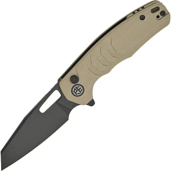 Petrified Fish PFE17 Trilobite 14C28N PVD Stonewashed Khaki G10 PFE17KDW