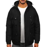 ZIMNÍ BUNDA PÁNSKÁ ČERNÁ 25M9806 DENLEY_S/48