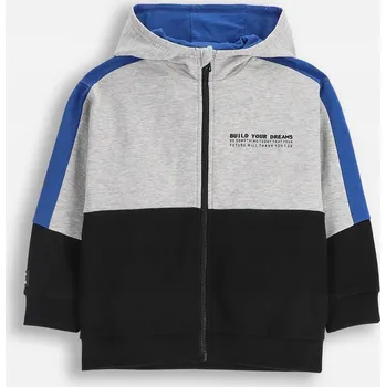 Chlapecká mikina Dětská Rozepínací Mikina Chlapecká s kapucí 098 Coccodrillo ZC5