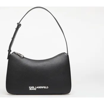 Kabelka Kabelka Karl Lagerfeld Jeans Metal Logo Shoulder Bag Black Universal