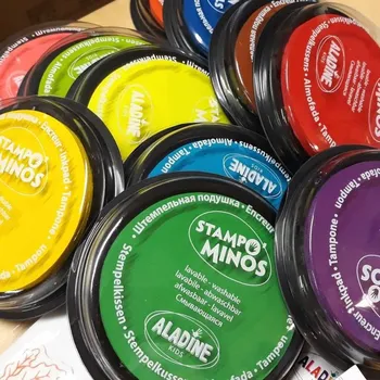 Dětské razítko Aladine Razítkovací polštářek Stampo Colors Červená