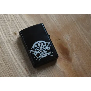 Zapalovač Zapalovač s gravírováním Barva: Černá