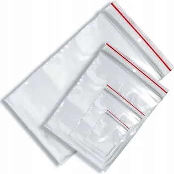Sáček na potraviny ZIP SÁČKY 70x100 mm SÁČKY SE ZIPEM 7x10 cm - 100 ks