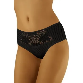 Kalhotky Kalhotky Wolbar Eco-Le - vyšší Černá M