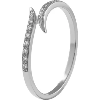 Prsten Soliter Zásnubní prsten z bílého zlata se zirkony 229 001 00875 07 60 mm + 2 měsíce na vrácení zboží